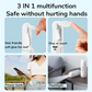 Portable Fan Mini Handheld Fan with Power Bank Flashlight Feature