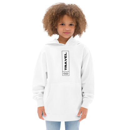 Kids Travel Collect Passport Stamps Hoodie