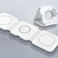Foldable Magnetic Wireless Charging Station - 3-in-1