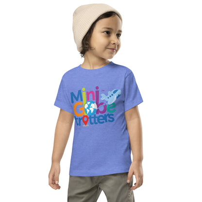 Toddler Mini Globetrotters Short Sleeve Tee - Cute Travel Adventure