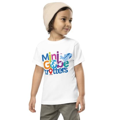Toddler Mini Globetrotters Short Sleeve Tee - Cute Travel Adventure